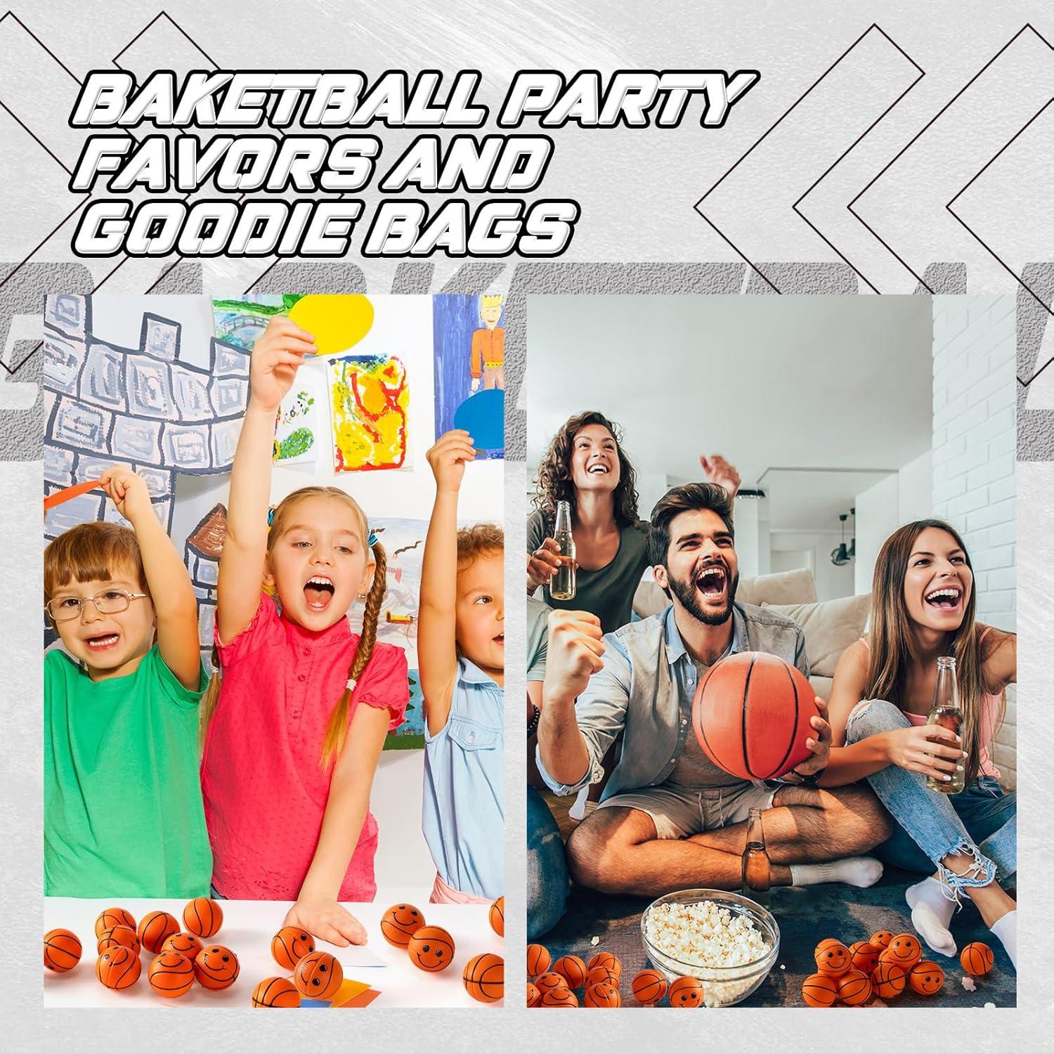 12 Pelotas de Estrés de Espuma Baloncesto Arrowbash 4 cm