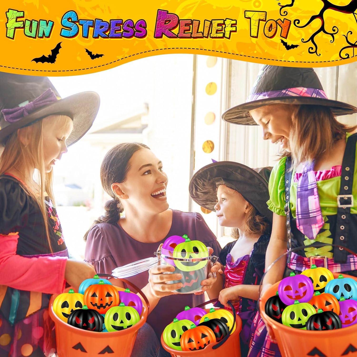 36 Pelotas de Estrés Halloween Libima - Alivio de Estrés Coloridas