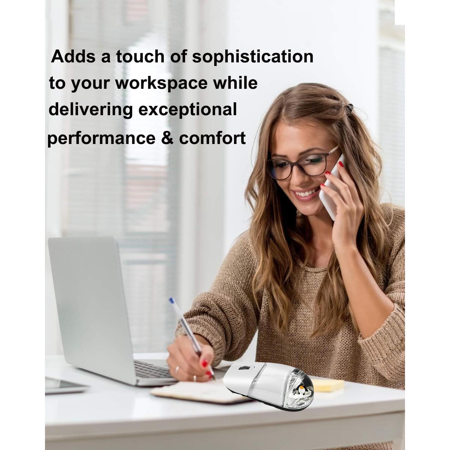 Ratón Inalámbrico Ergonómico SHARE SUNSHINE Blanco Aqua