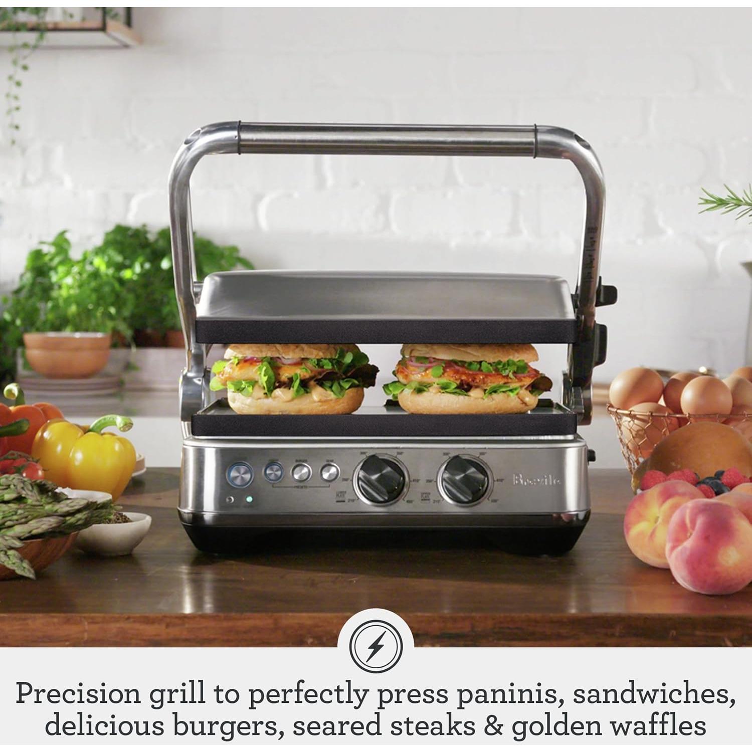Grill de Sellado y Presión Breville BGR700BSS Acero Inoxidable