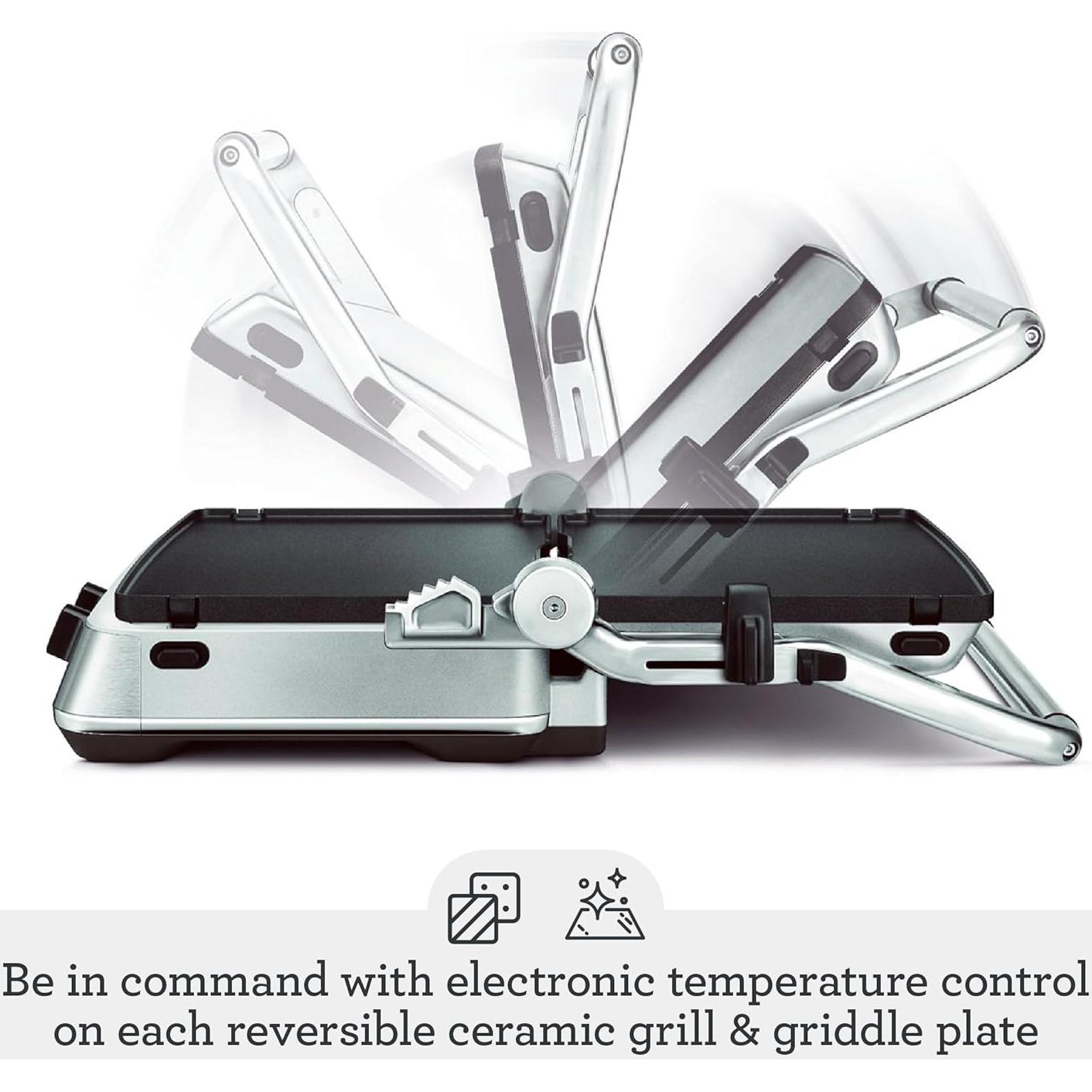 Grill de Sellado y Presión Breville BGR700BSS Acero Inoxidable