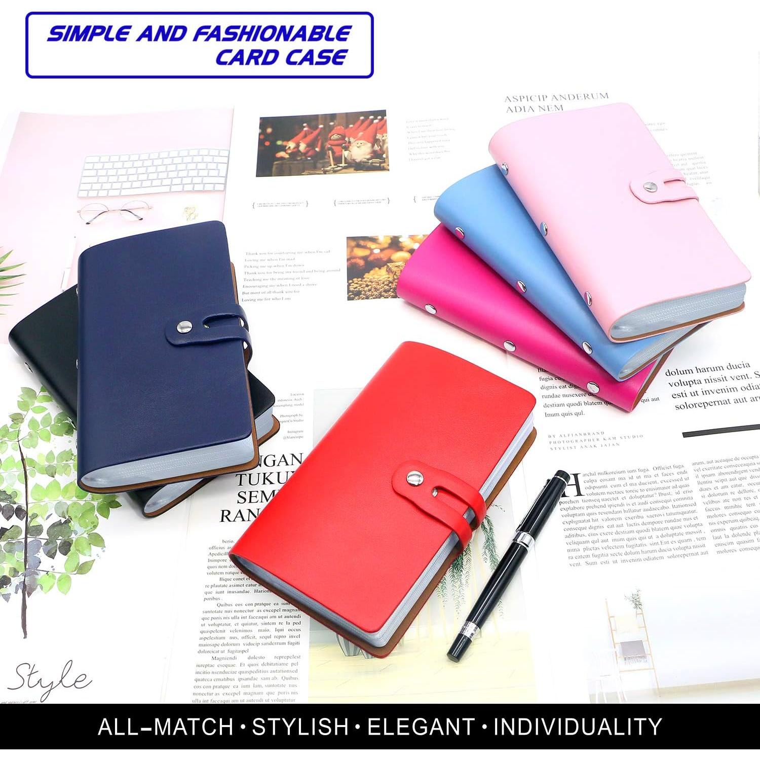 Organizador de Tarjetas de Crédito Padike 96 Ranuras RFID Negro