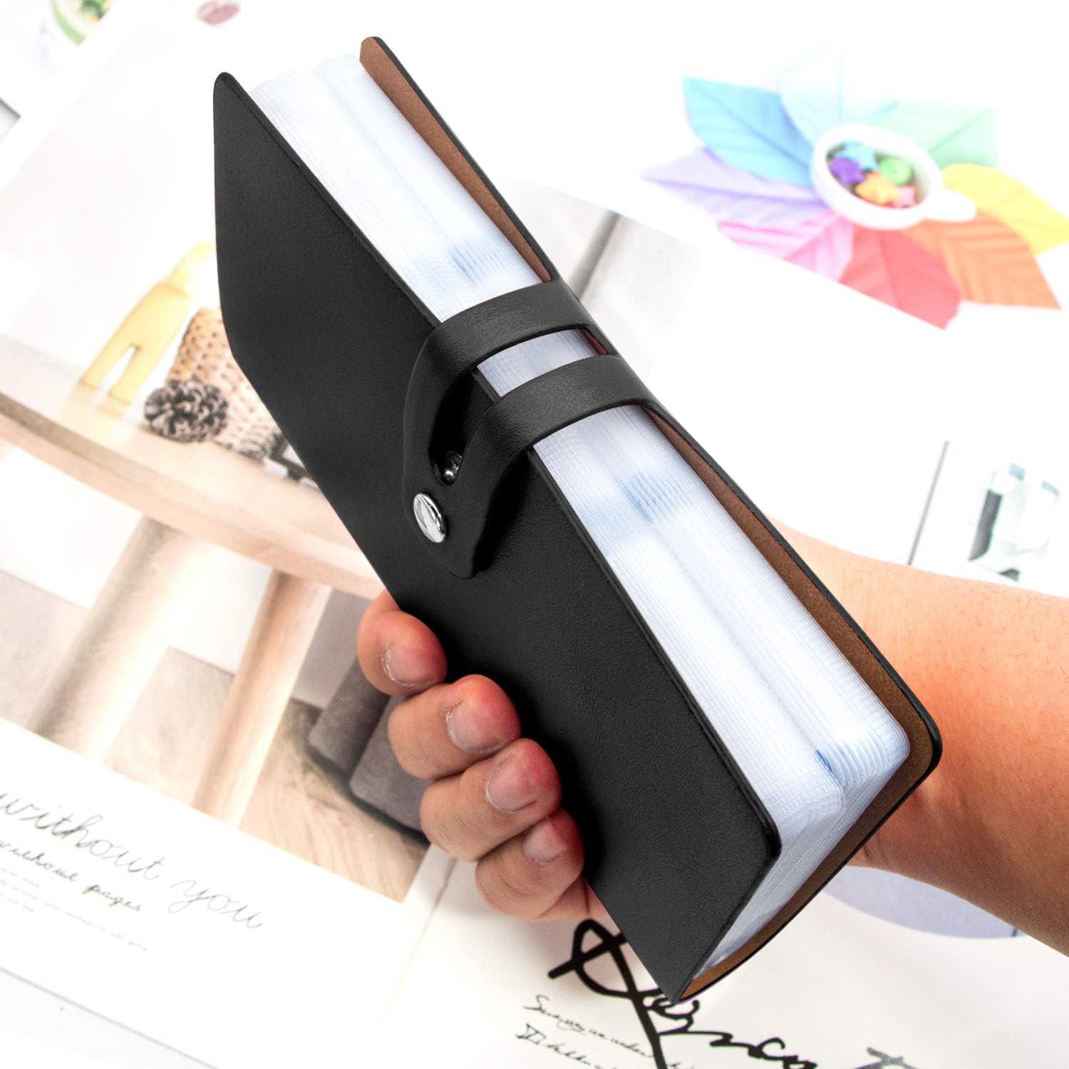 Organizador de Tarjetas de Crédito Padike 96 Ranuras RFID Negro