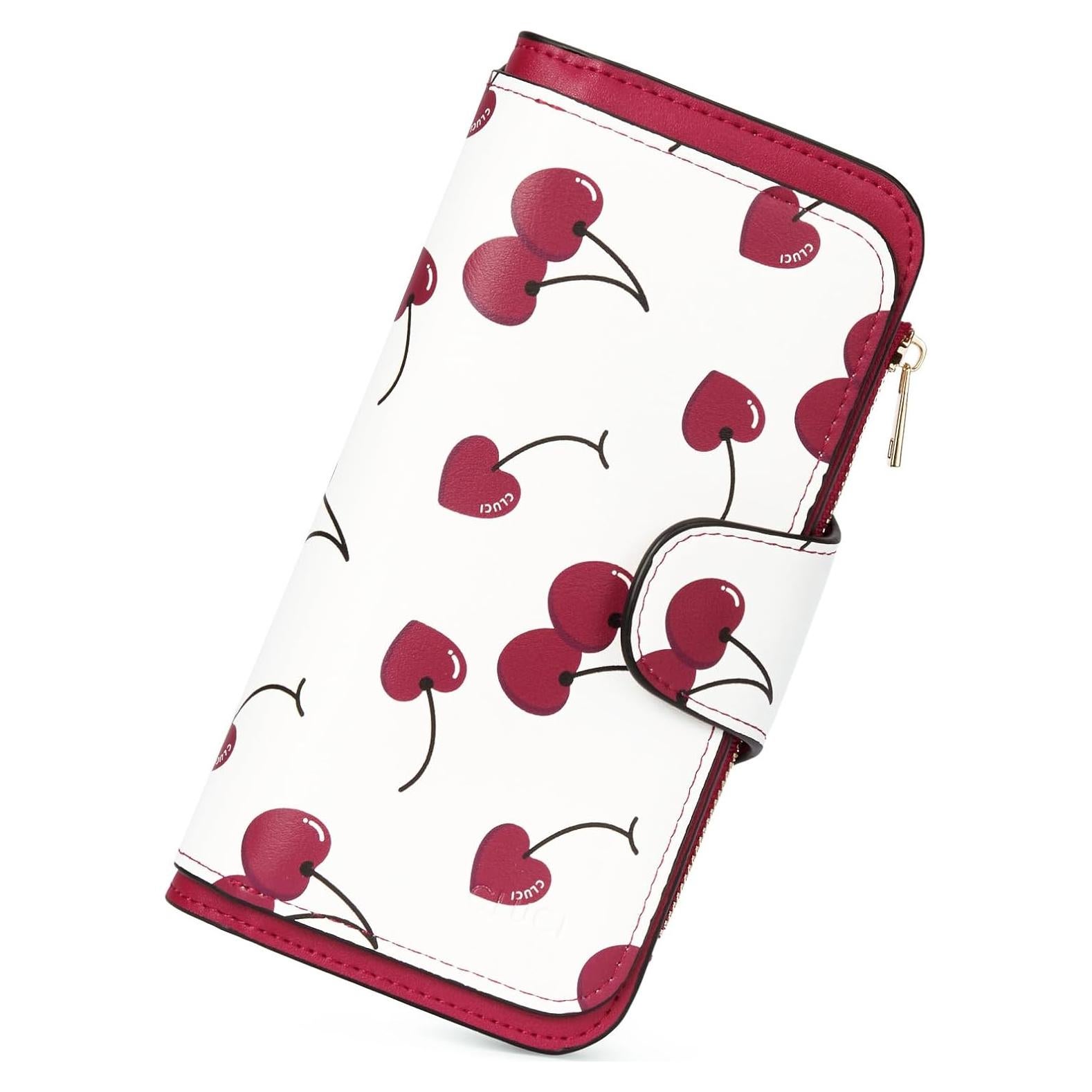 Billetera CLUCI para Mujeres de Cuero Sintético con Bloqueo RFID