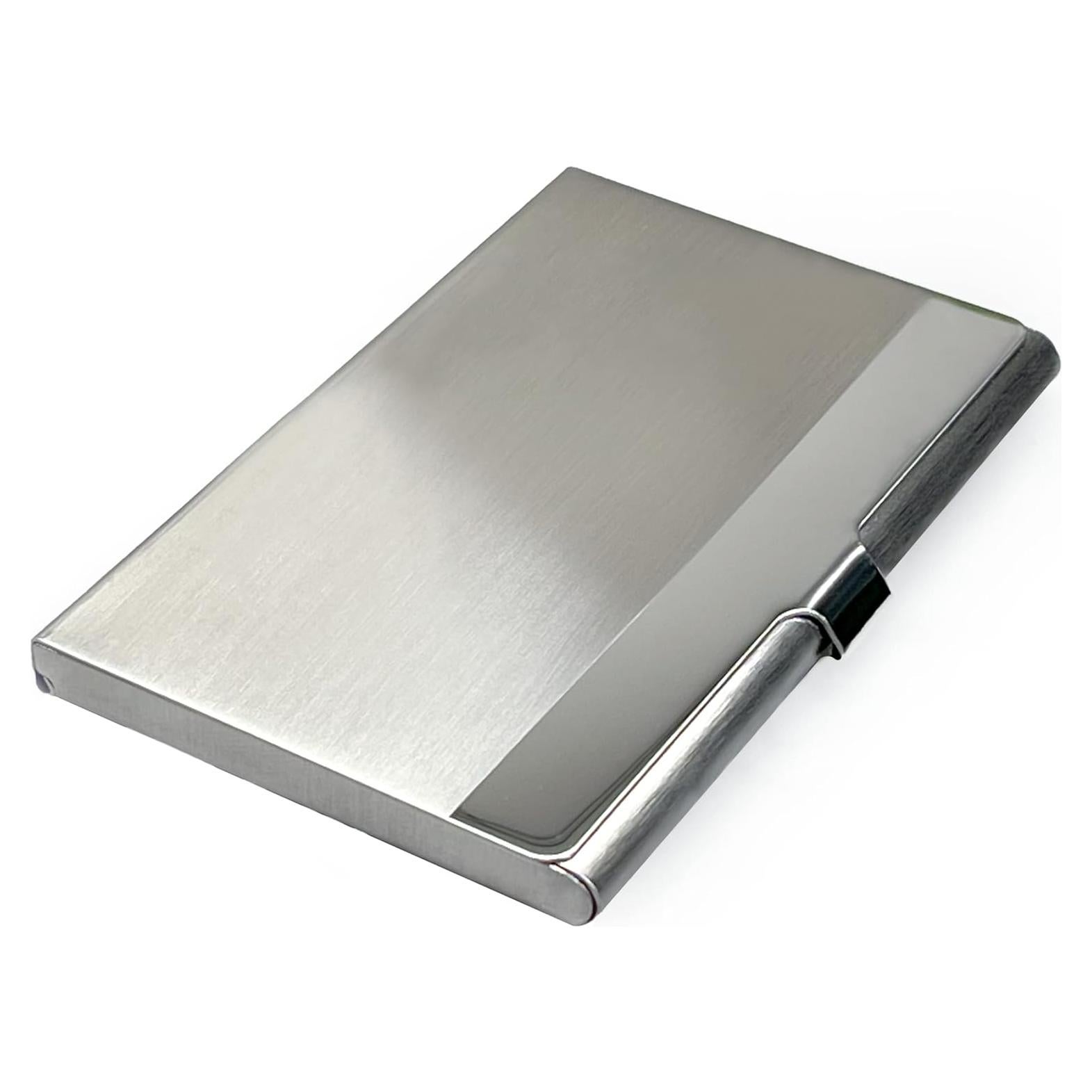 Soporte para Tarjetas de Visita SunplusTrade Acero Inoxidable 18 Tarjetas