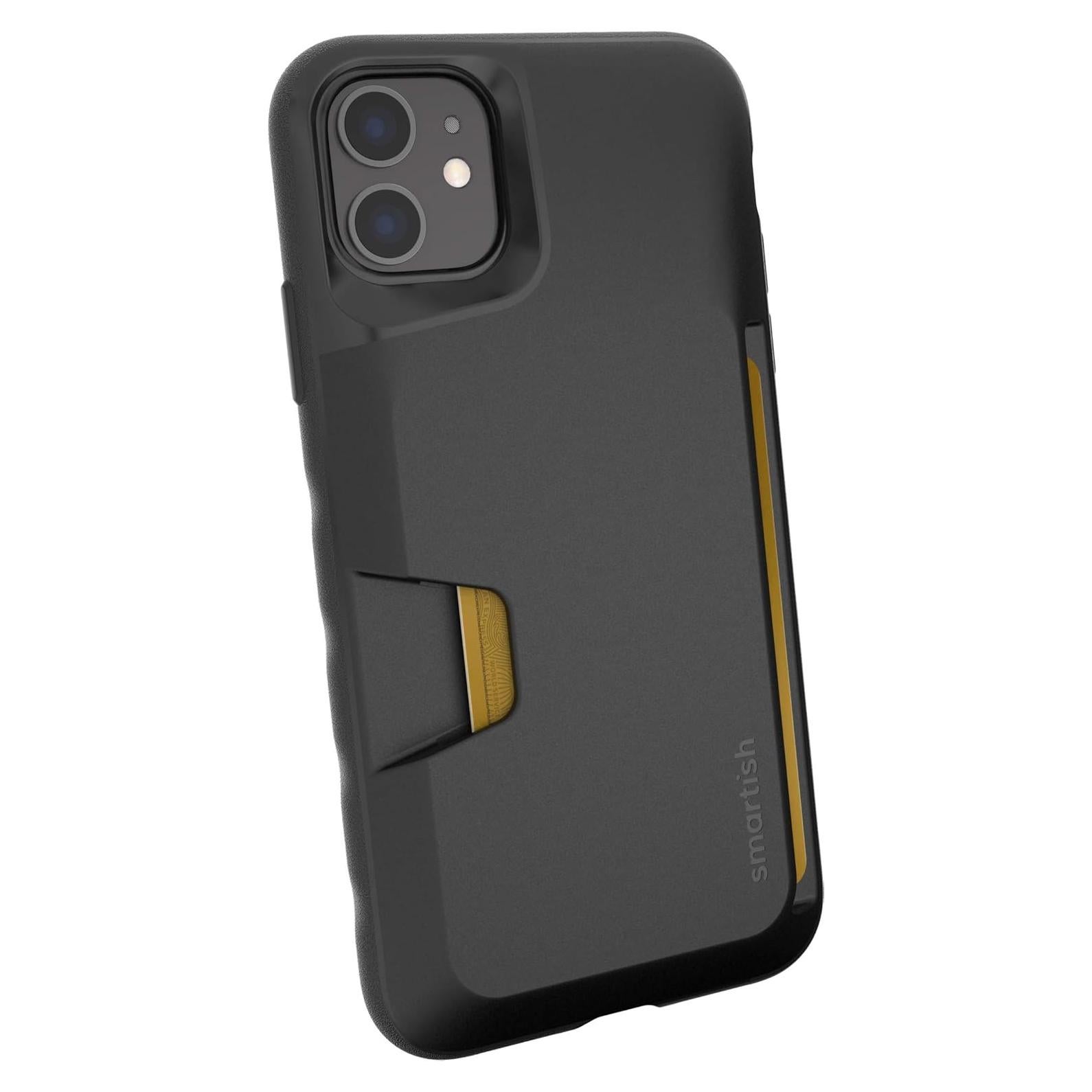 Funda Smartish Asesino de Cartera para iPhone 11 - Negra
