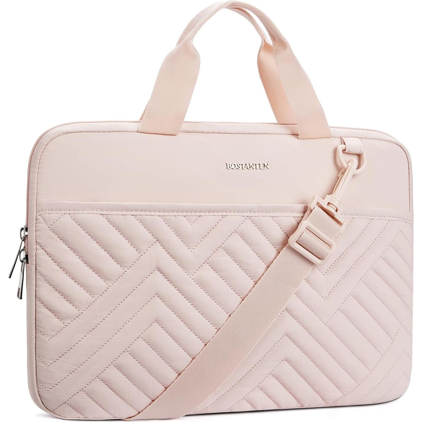 Funda para Laptop BOSTANTEN 13" Rosa Acolchada Impermeable