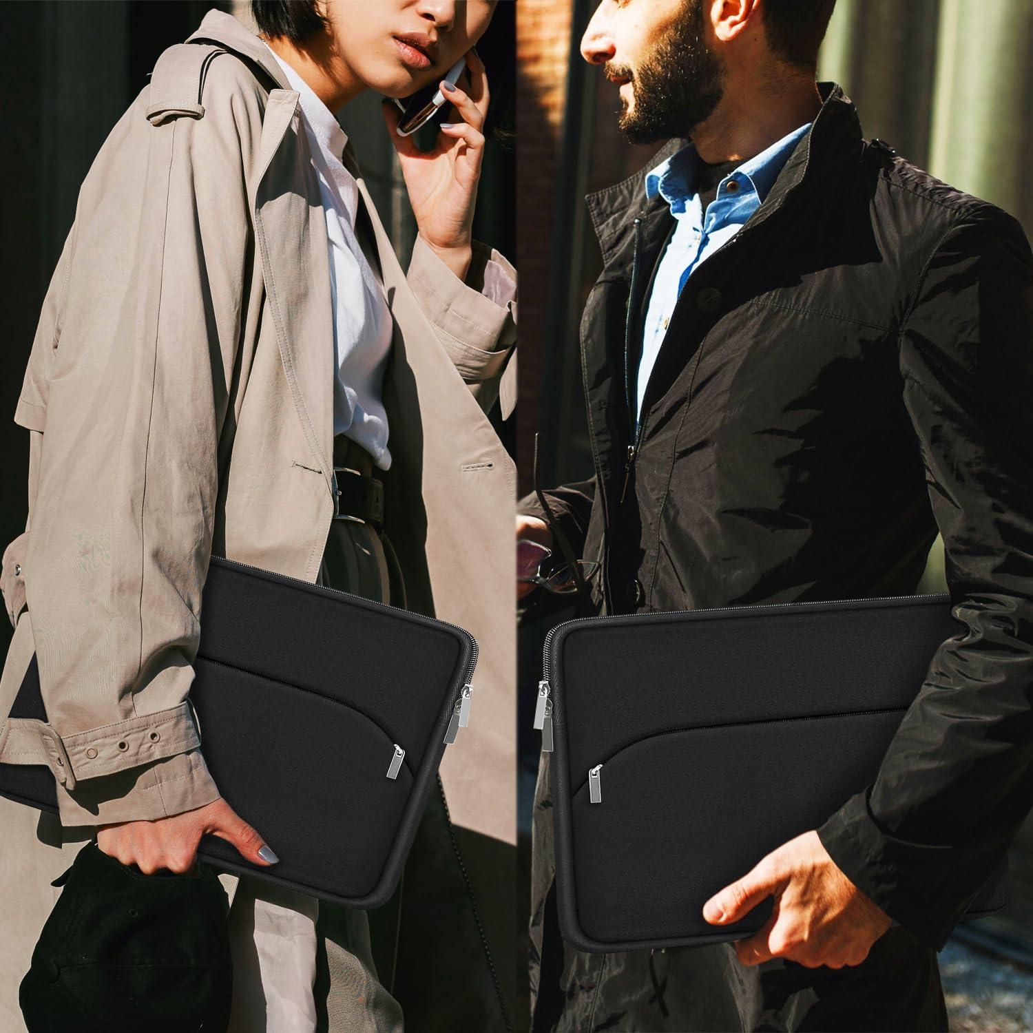 Funda para Laptop 14" MKLCCP Negra Slim con Bolsillo