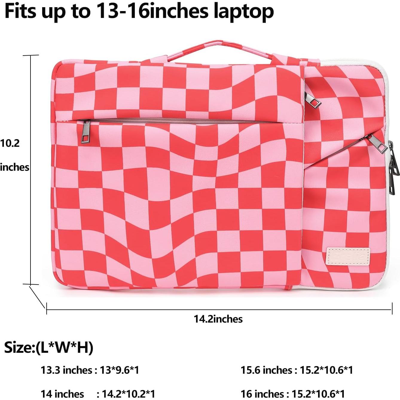 Funda Protectora EZrelia 360 para Laptop 35.56 cm Rosa