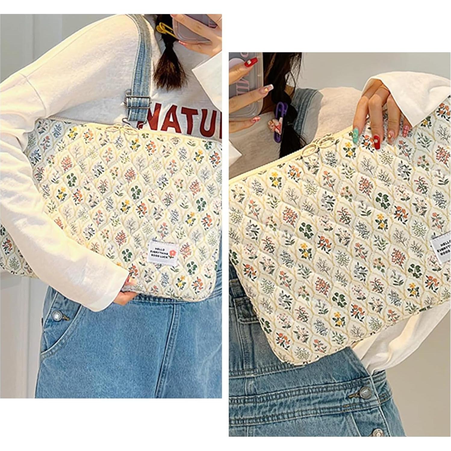 Funda de Laptop HICARRY 14" Acolchada Floral Estilo A