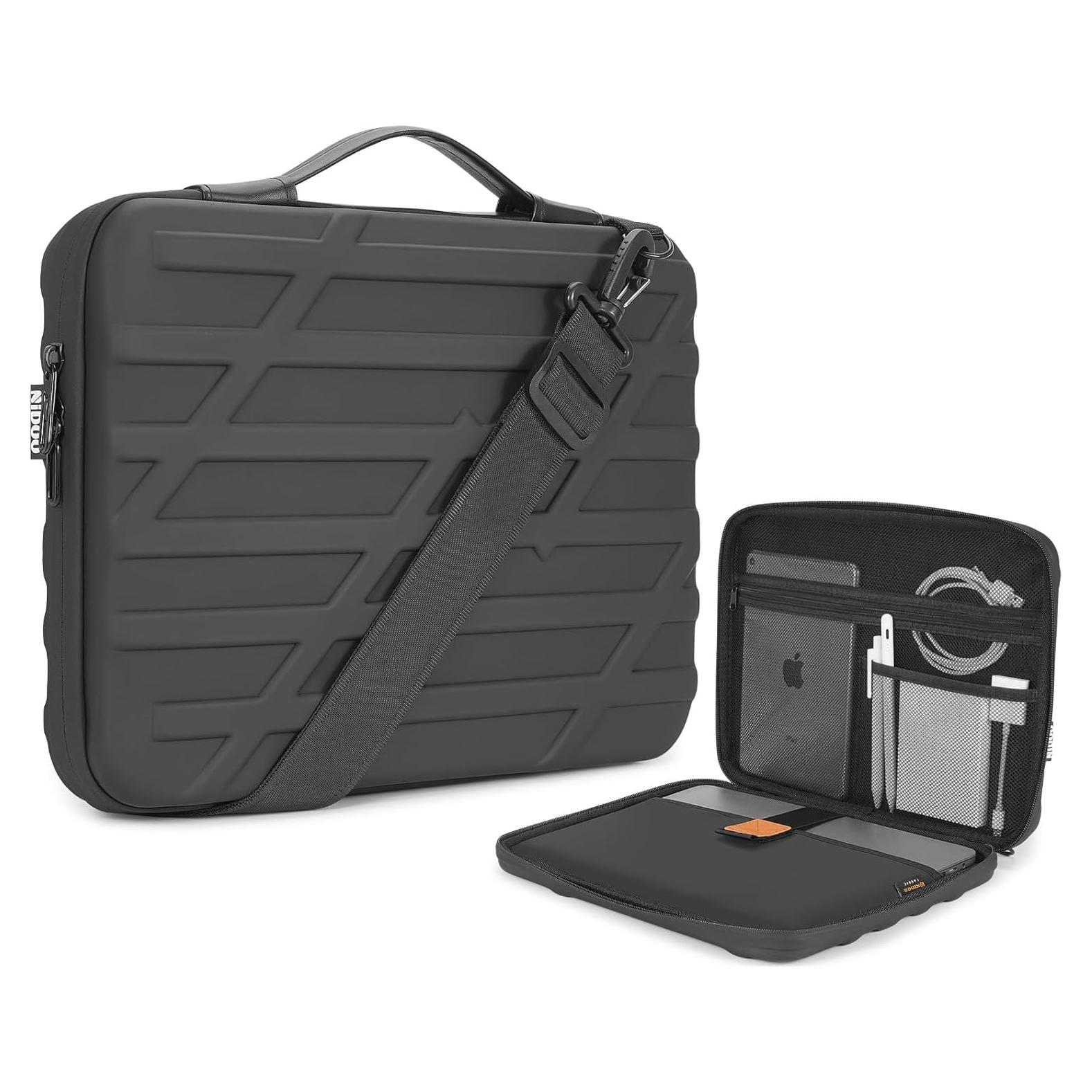 Funda para Laptop NIDOO 16" Negra a Prueba de Golpes