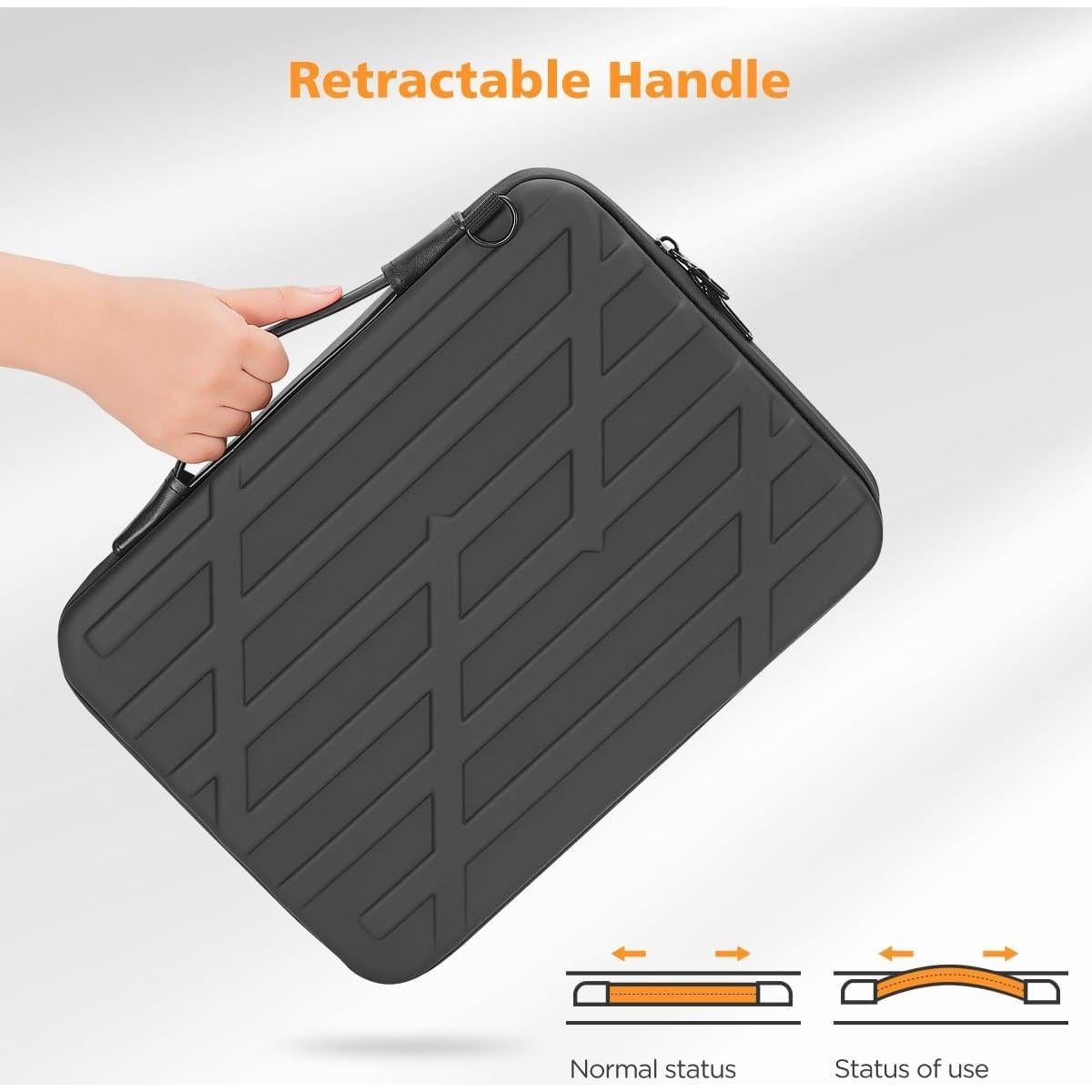 Funda para Laptop NIDOO 16" Negra a Prueba de Golpes