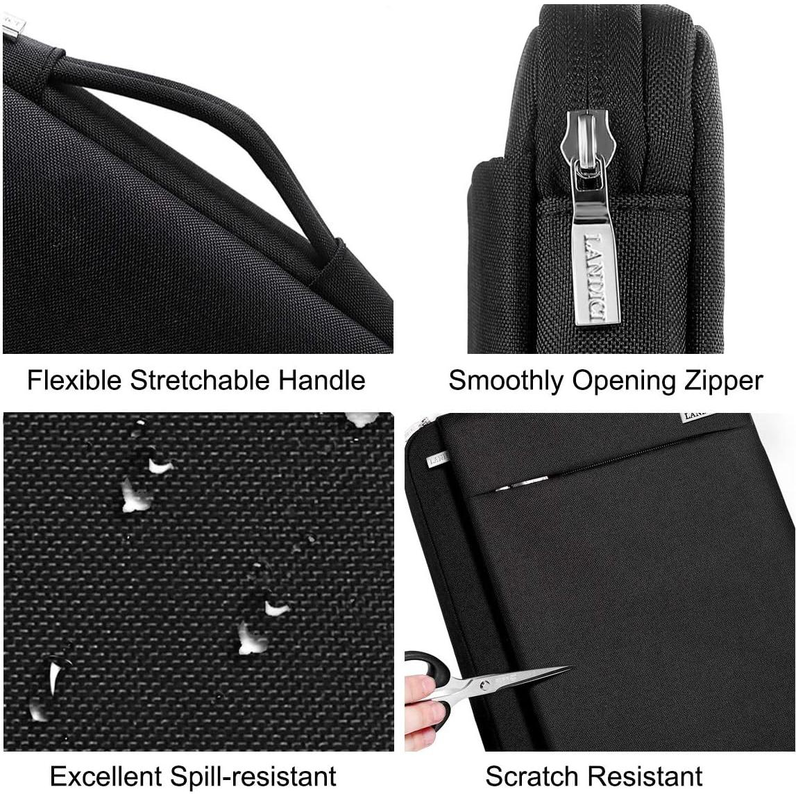 Funda Protectora LANDICI 360° para Laptop 13-14" Negra