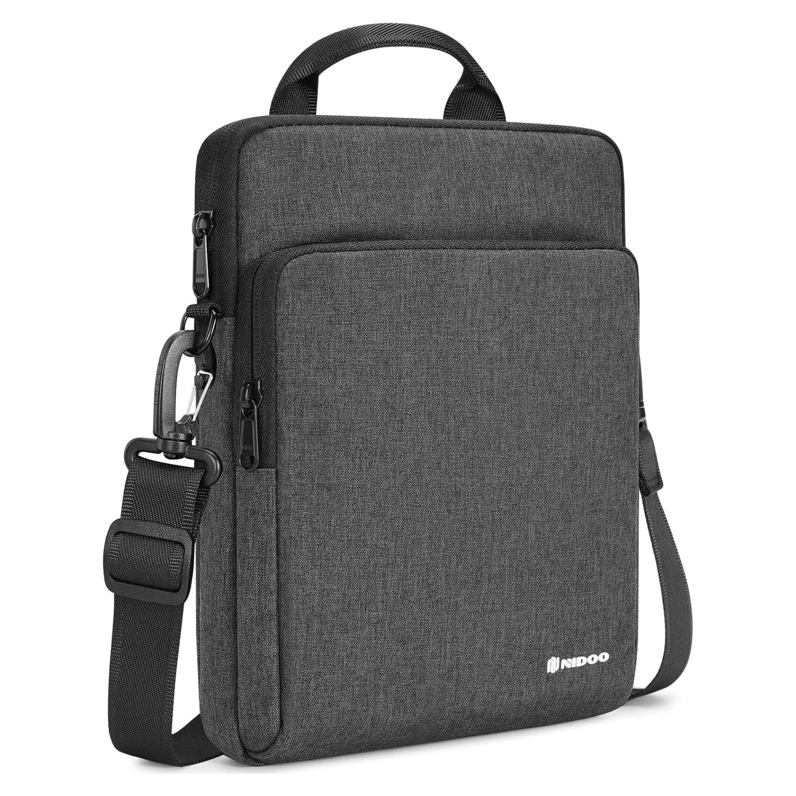Funda para Laptop NIDOO 10-11" Gris Oscuro - Protección Suave