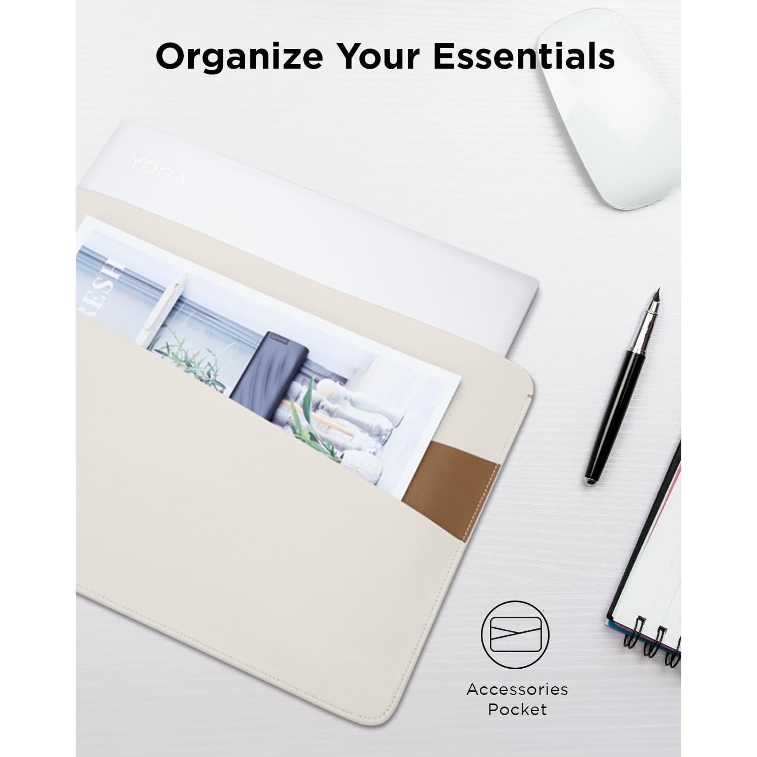 Funda para Laptop Lenovo S200 13-14" Ultra Delgada con Bolsillo