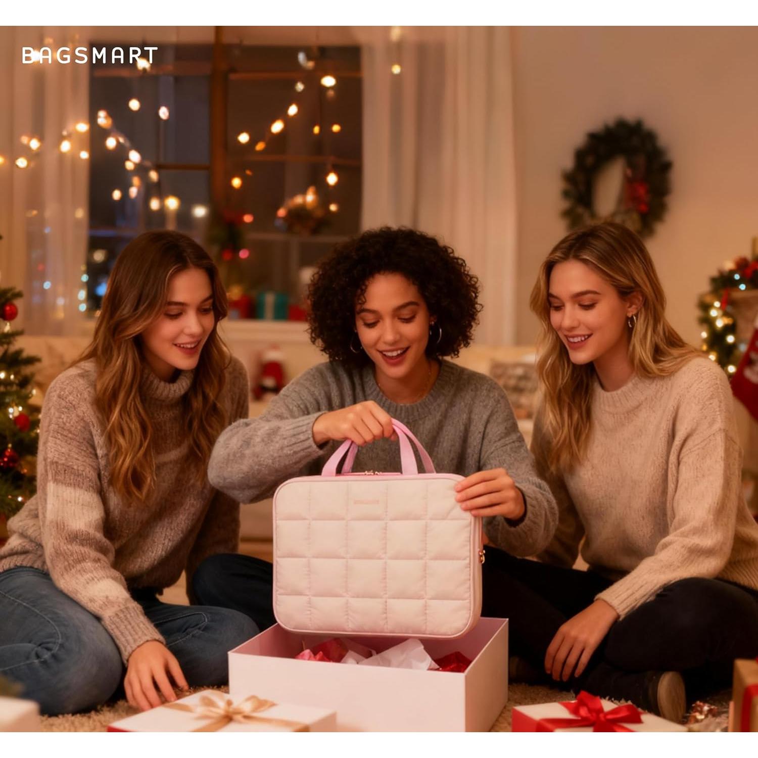 Funda para Laptop 15-16" BAGSMART Acolchada Negra con Correa