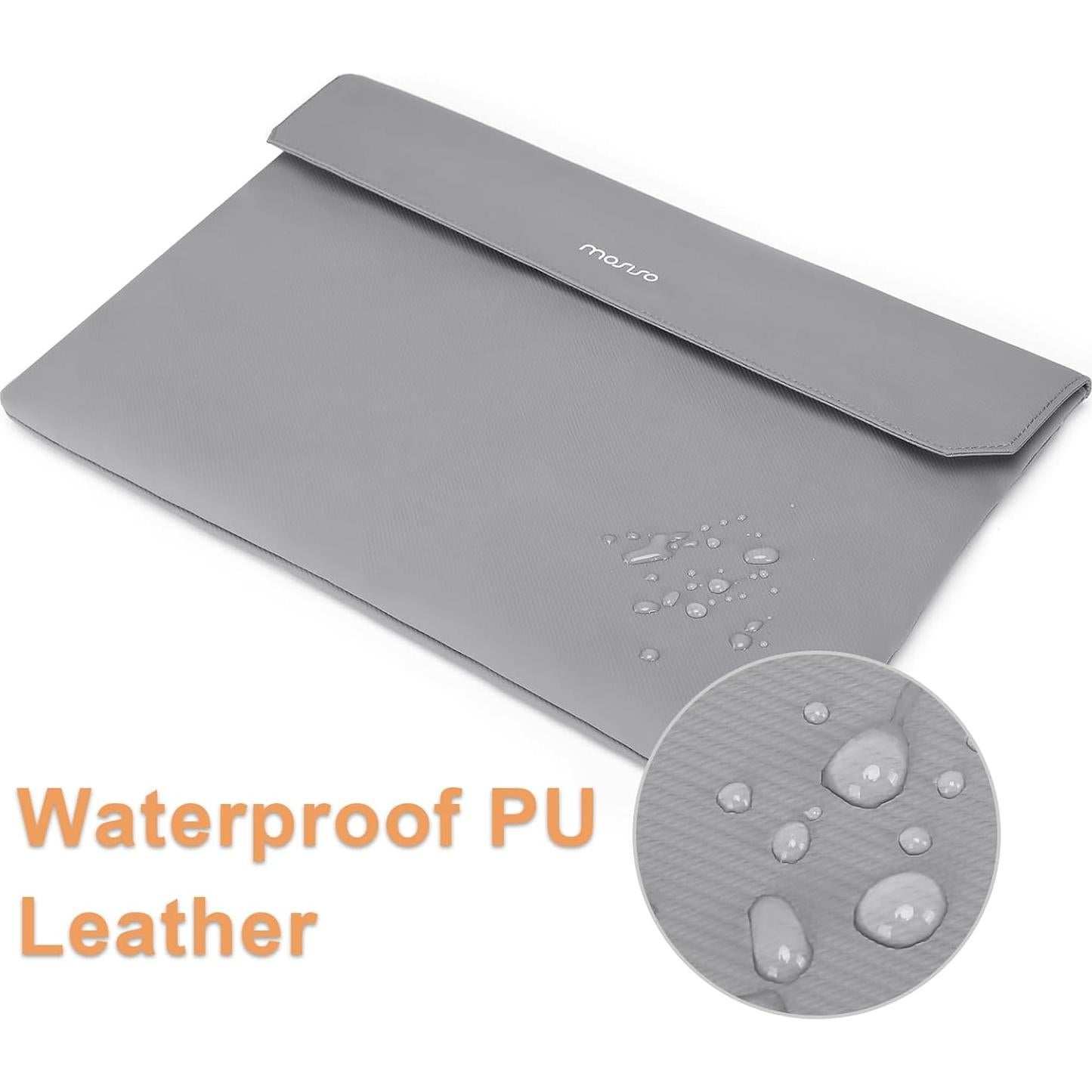 Funda de Monitor Portátil MOSISO 16.1" Gris Impermeable