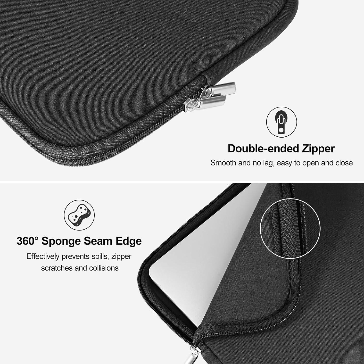 Funda para Laptop DTTO 13.3" Neopreno Negra Compatible MacBook