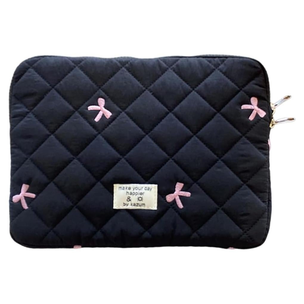 Funda para Laptop HICARRY 33 cm Acolchada Negra con Lazo