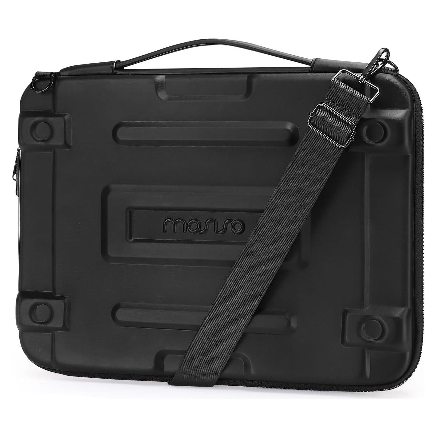 Funda Dura para Laptop MOSISO 15.6" Negra Impermeable