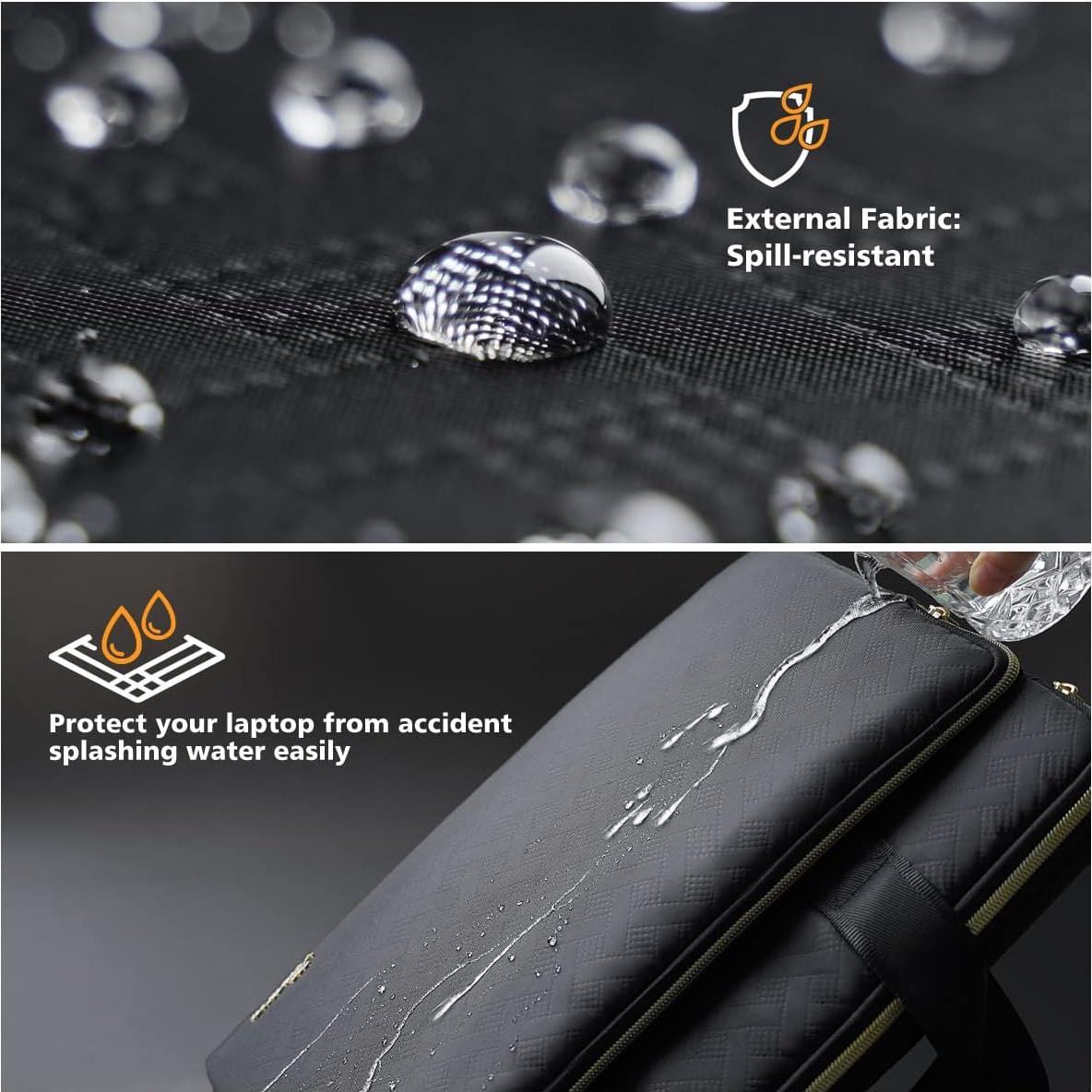 Funda para Laptop KIZUNA 17 Pulgadas Negra Acolchada