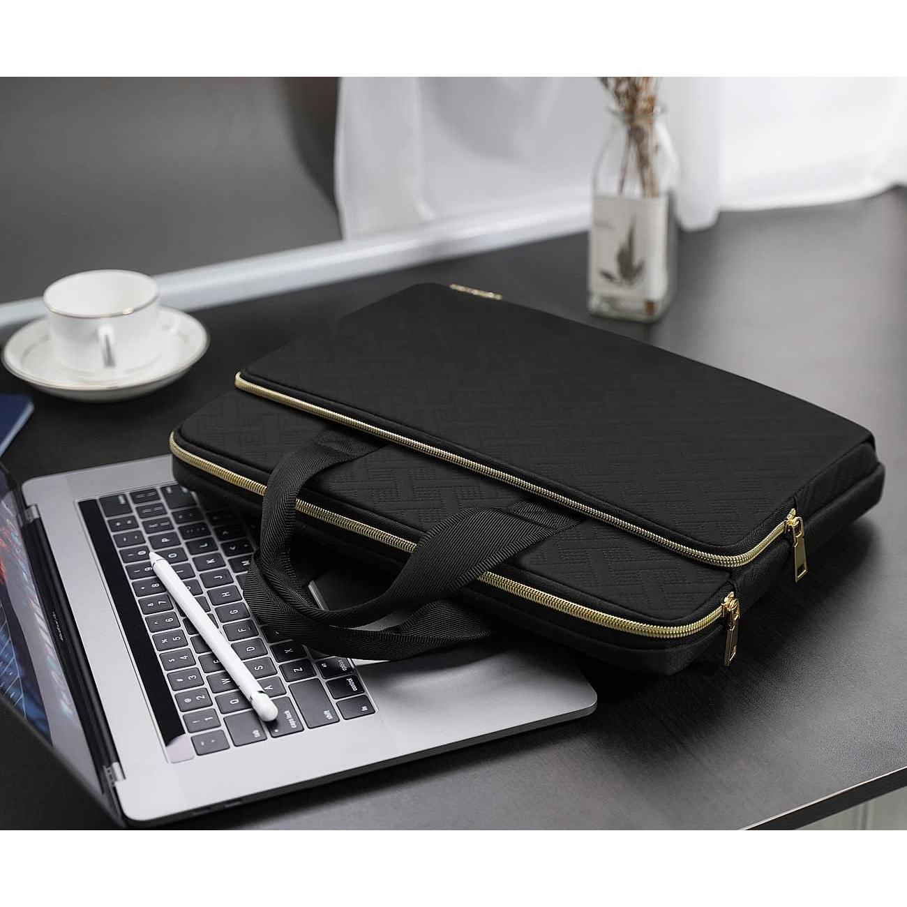 Funda para Laptop KIZUNA 17 Pulgadas Negra Acolchada