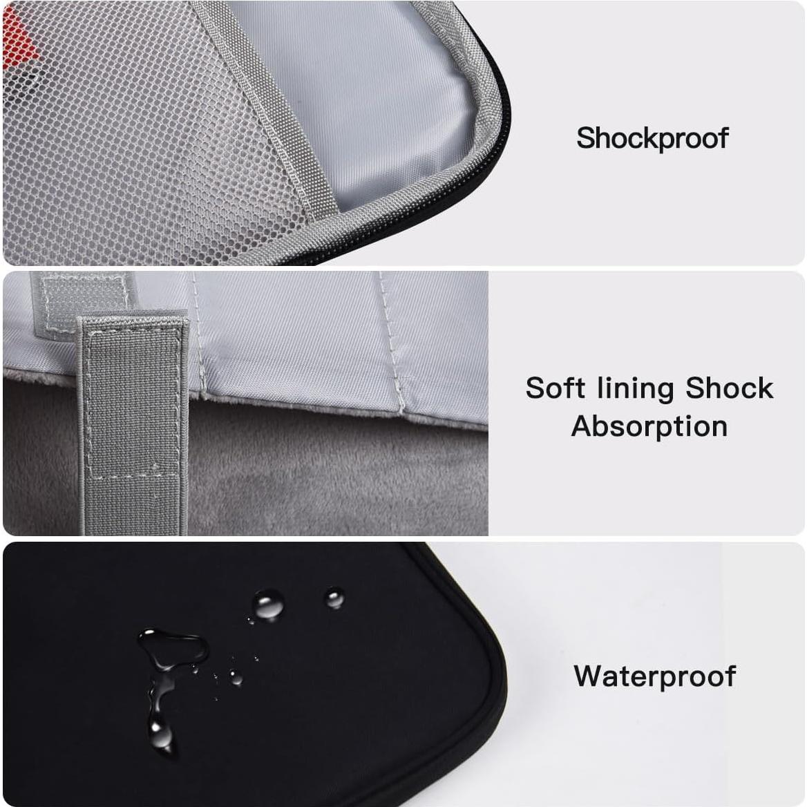 Funda para Laptop CASEDAO 13 Pulgadas MacBook Air 2025 Negra