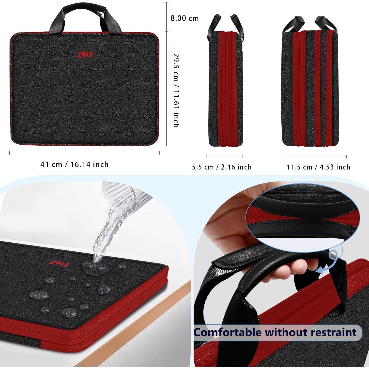 Funda Expandible Slim ZINZ para Laptop 15.6" Reciclada