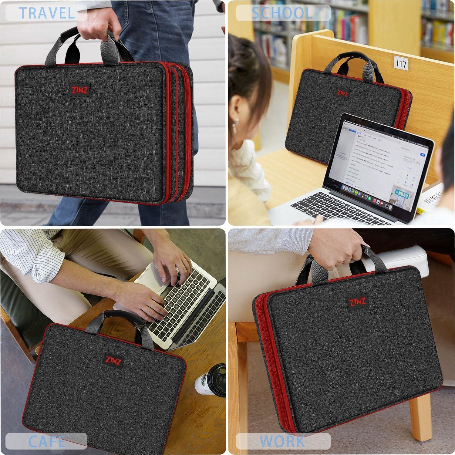 Funda Expandible Slim ZINZ para Laptop 15.6" Reciclada