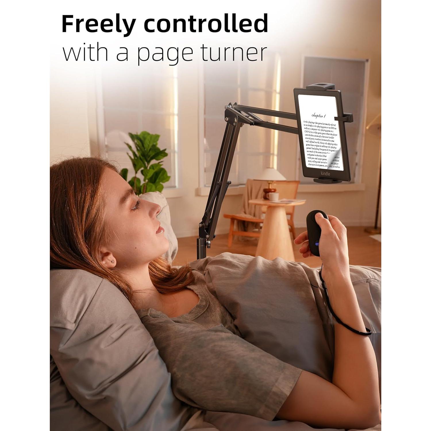 Soporte de Piso para Kindle con Control Remoto - Ajustable 71-147 cm