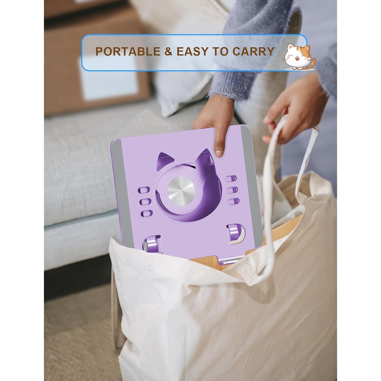 Soporte para Tablet Aoviho T8 360° Rotatorio Plegable 4-13.3"