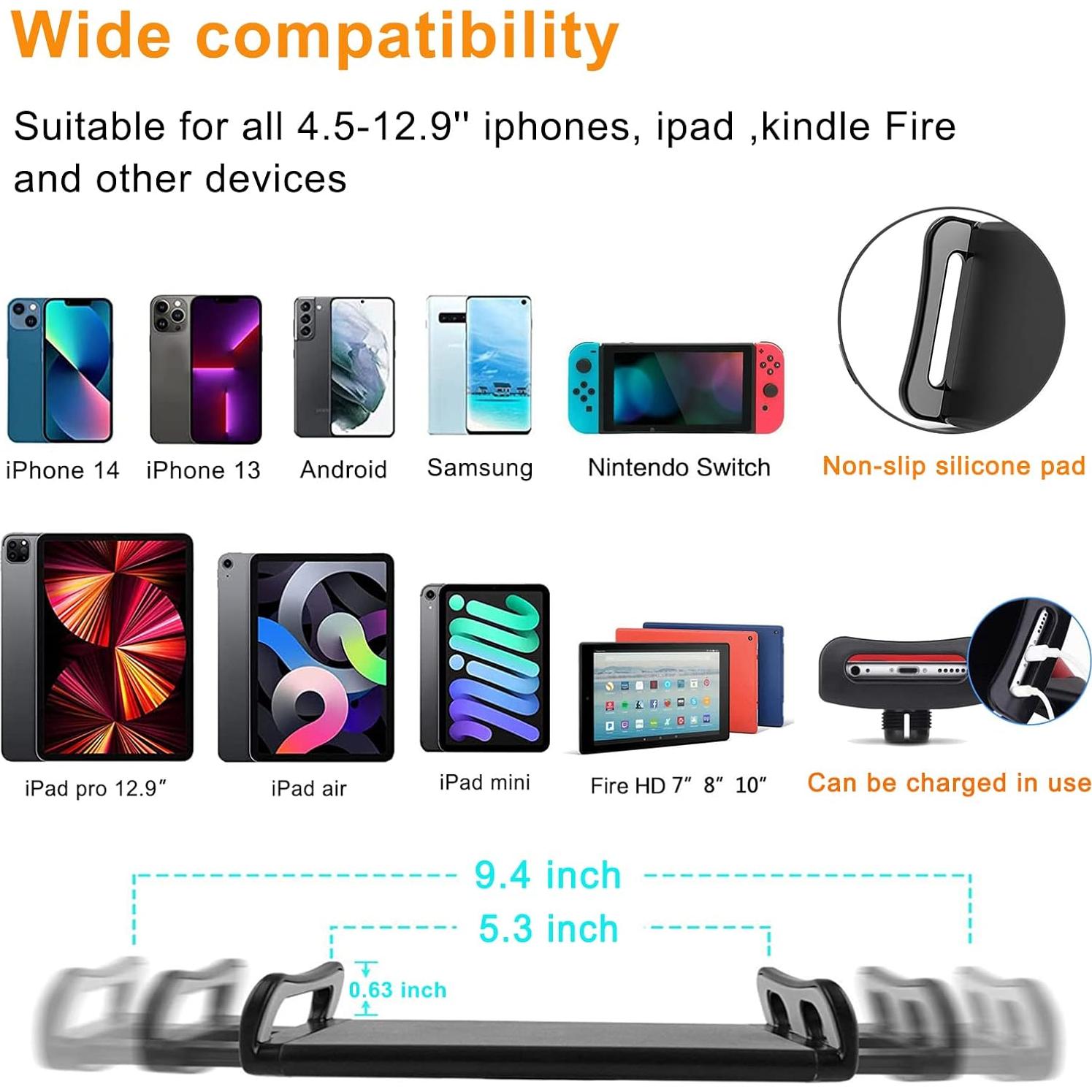 Soporte de trípode ajustable Awlbstruse para iPad y tabletas