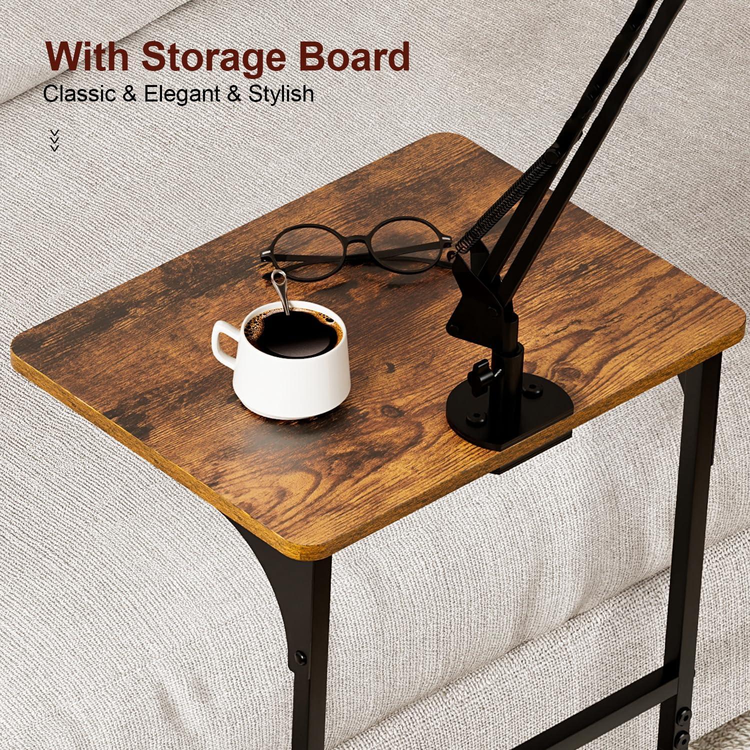 Soporte de Tablet de Piso Cidaziya Ajustable 71-137 cm con Ruedas