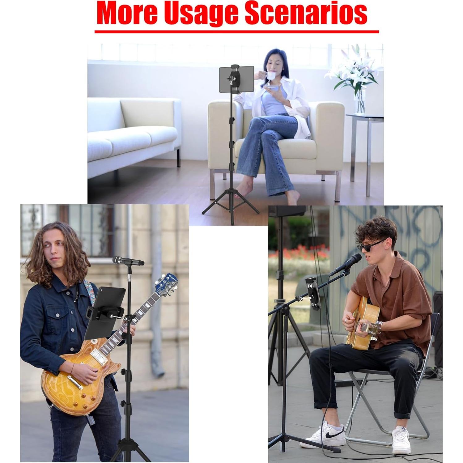 Soporte de Tableta Kereal MIH01 con Cabeza de Bola 360°