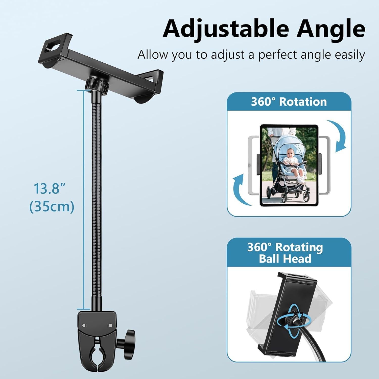 Soporte para Tableta Evekea Gooseneck 35 cm Universal