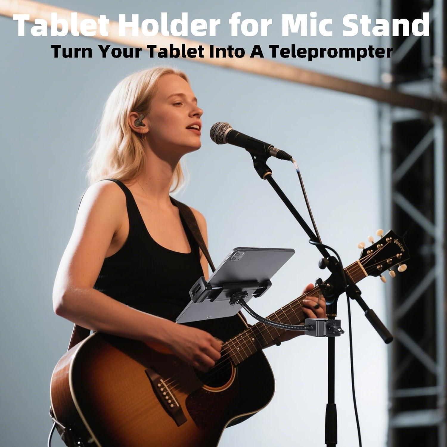 Soporte de Tablet FPN Ajustable 360° Cuello de Cisne 20 cm