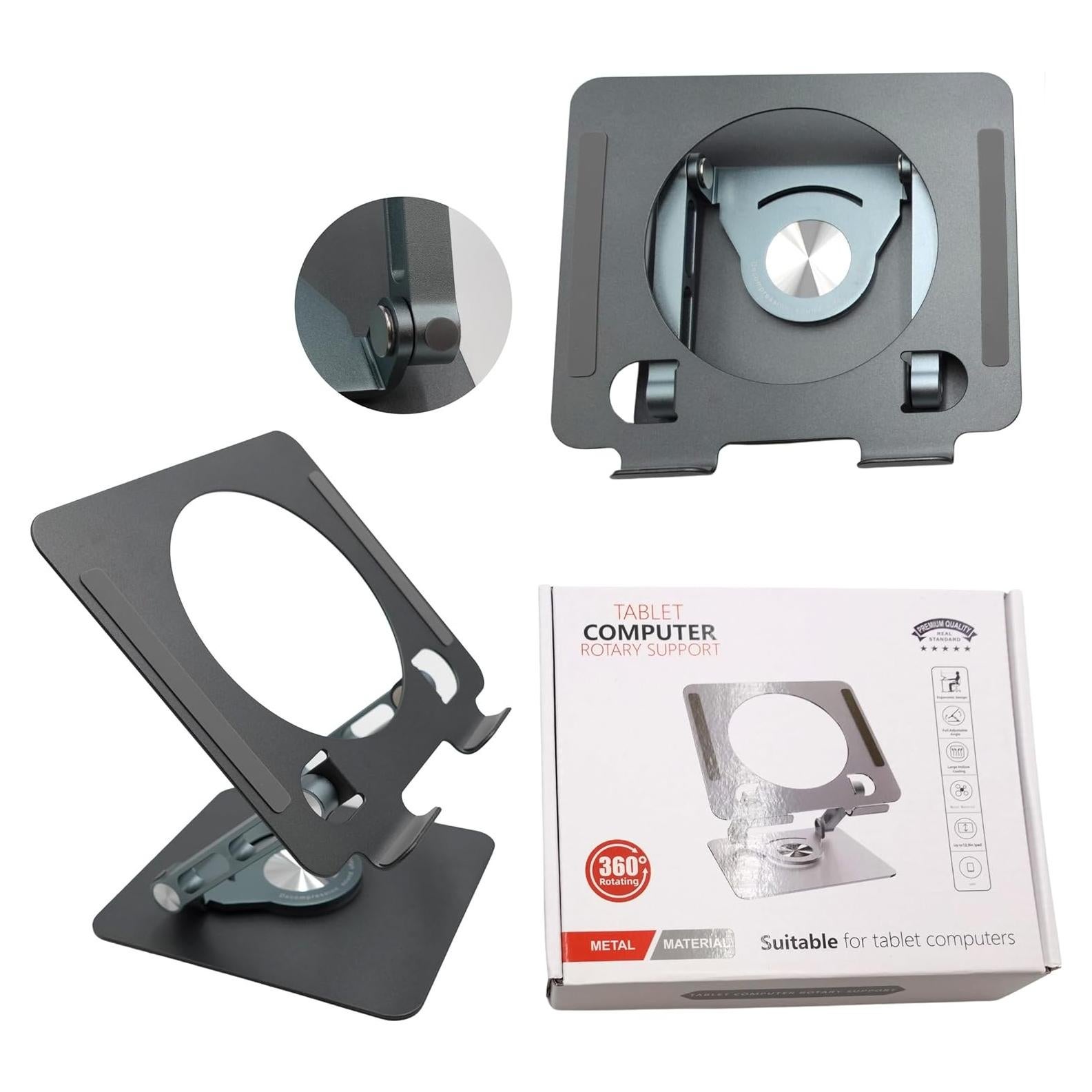 Soporte Universal para Tableta Wireless City Gris 360° Ajustable