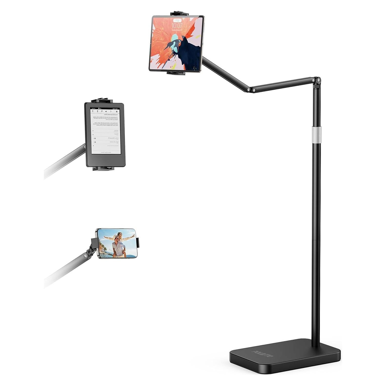 Soporte de Piso para Tablet POLESTO Ajustable 4.83 kg