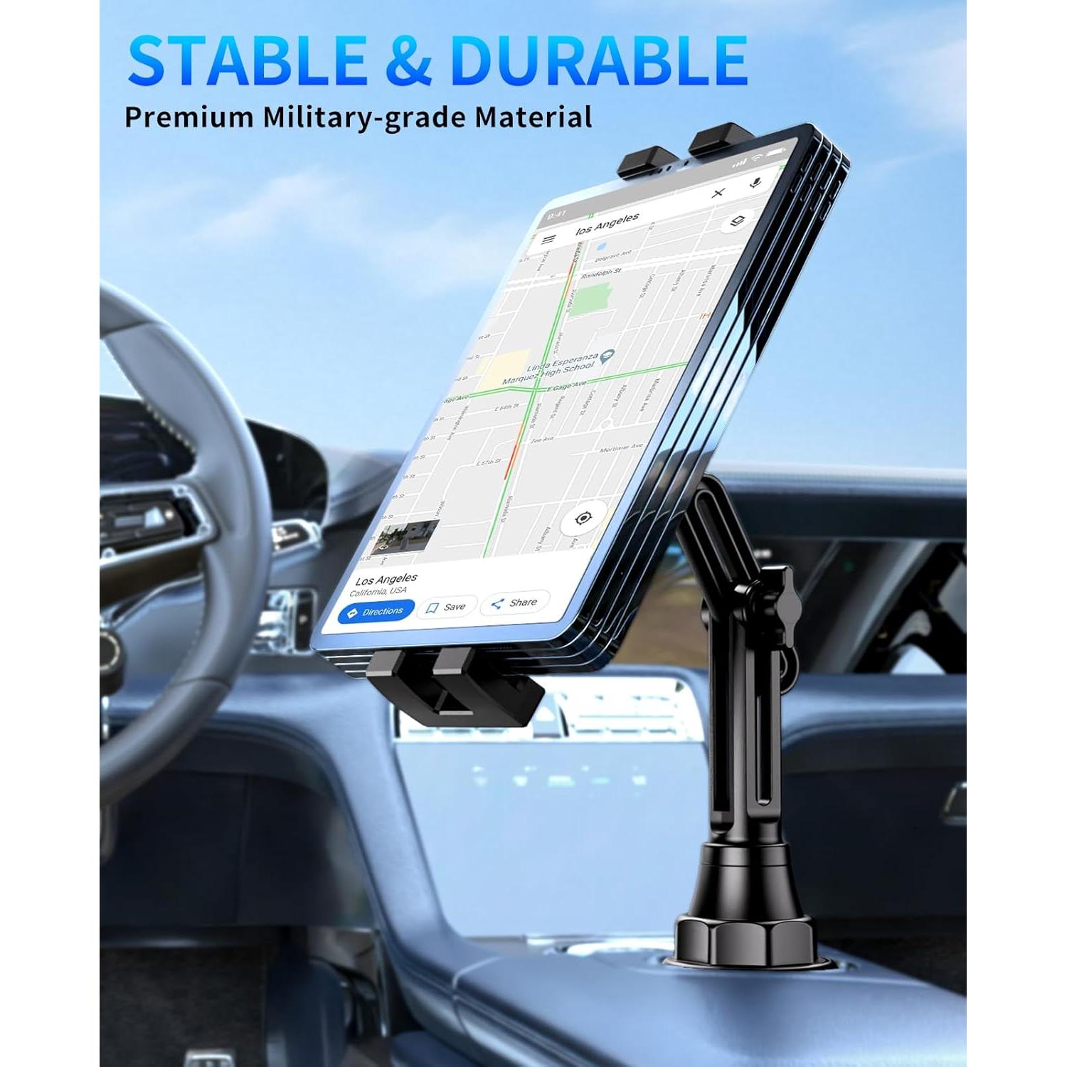 Soporte para Tablet en Coche YYDBS Ajustable 4.7-13"