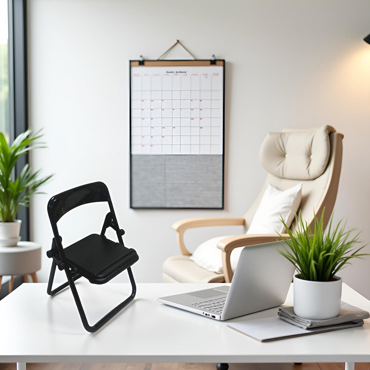 Soporte para Teléfono de Silla Plegable Jowxsx Universal