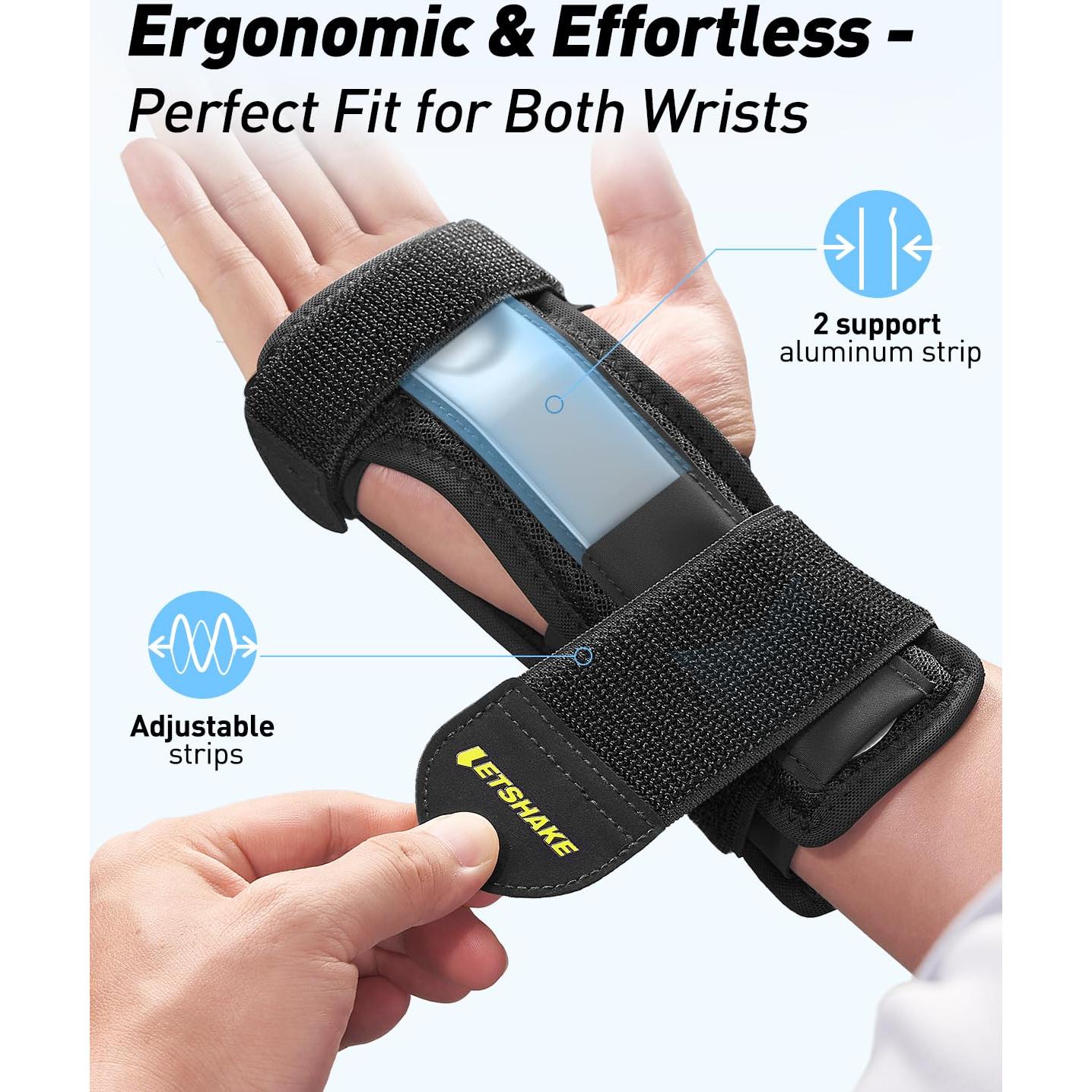 Férula de Muñeca Letshake para Síndrome del Túnel Carpiano
