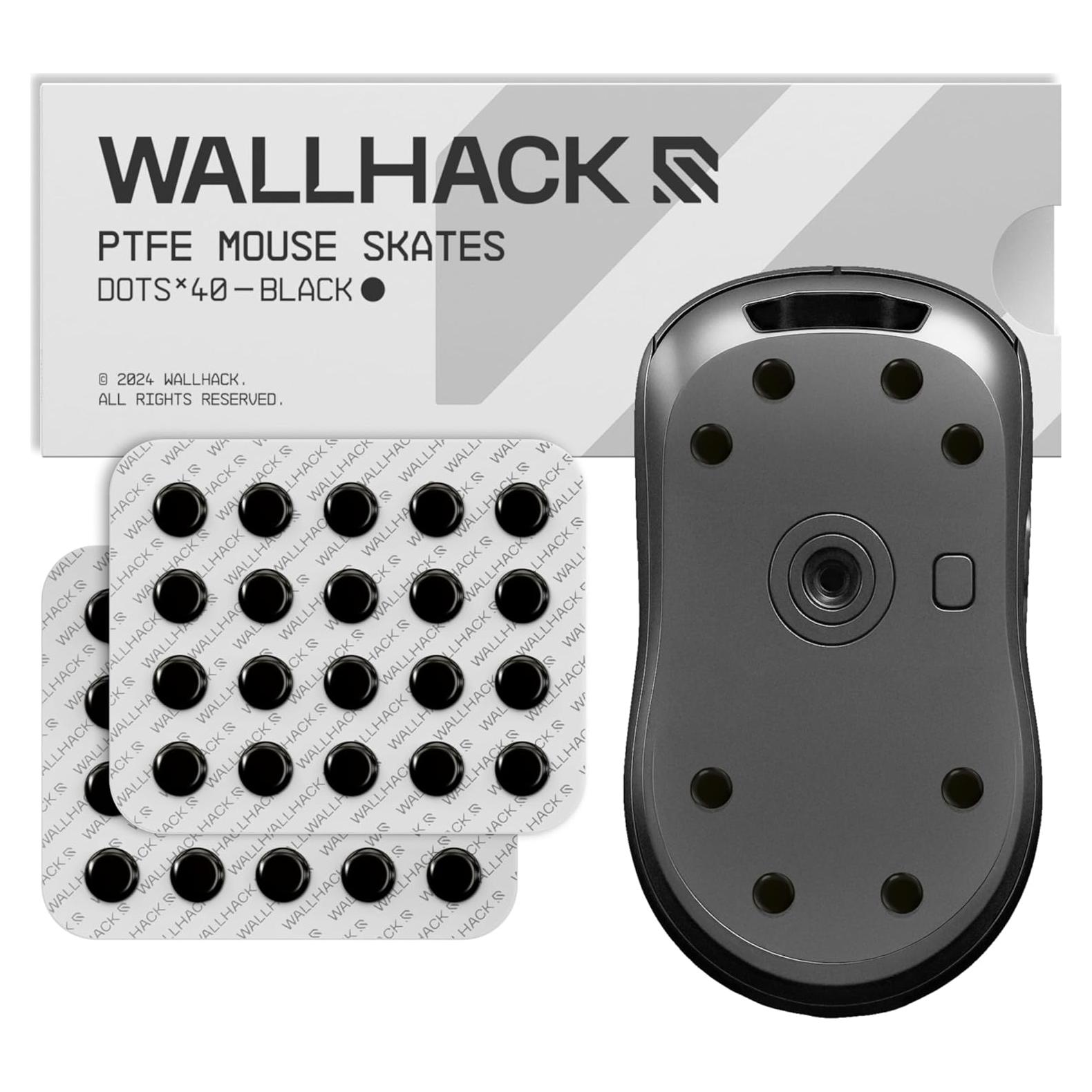 Patines de Puntos Wallhack PTFE Universales para Ratones 7mm