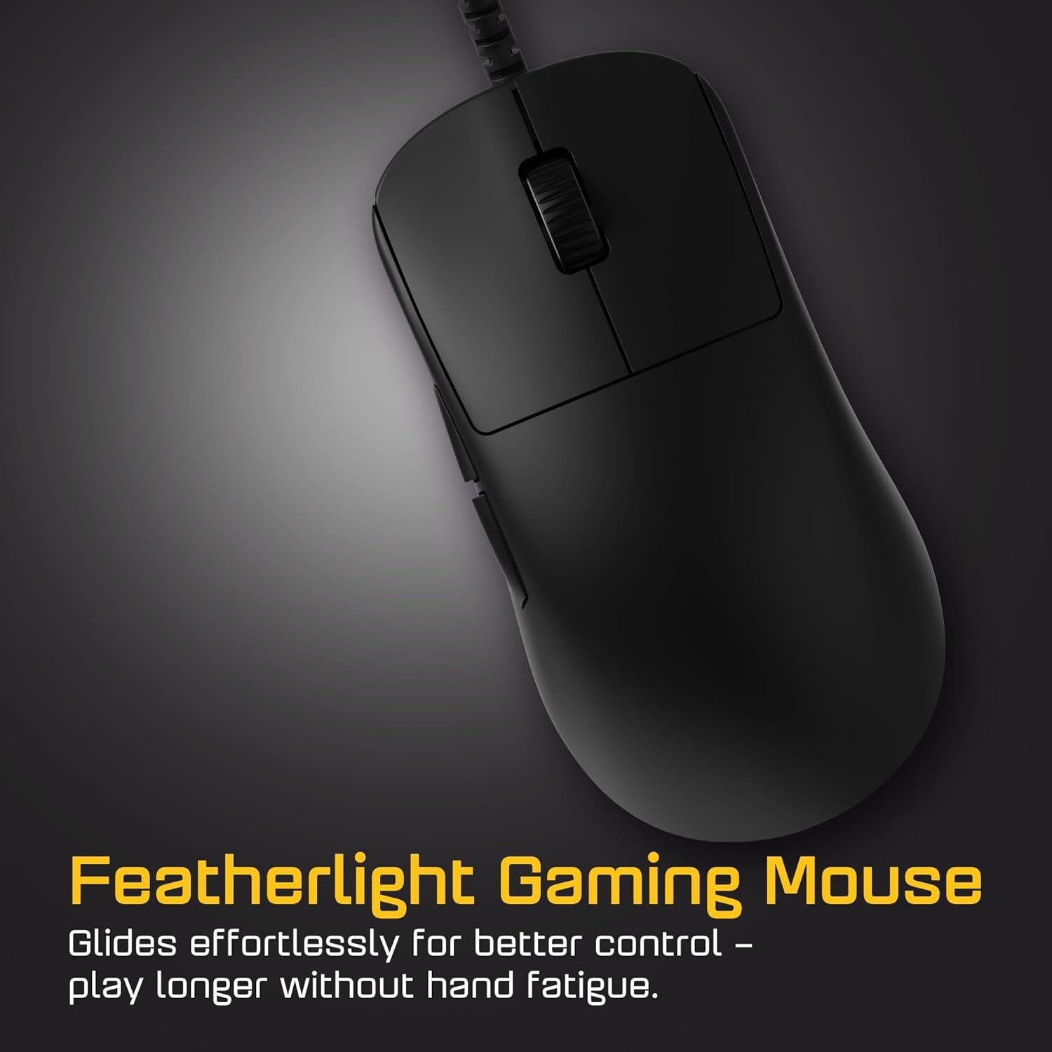 Ratón Gaming Endgame Gear OP1 8K V2 Negro, 30K DPI, Cable