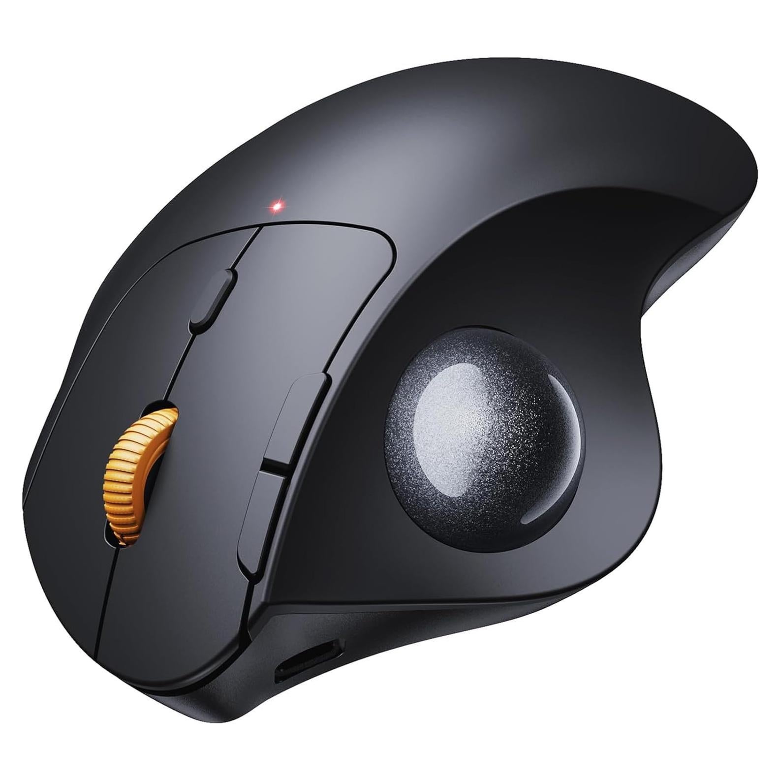 Ratón Trackball Inalámbrico ProtoArc EM04 Ergonómico Gris