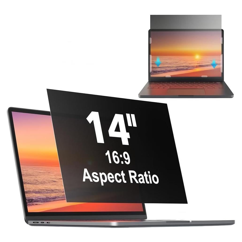 Pantalla de Privacidad 14" Gopu Anti-reflejo Luz Azul