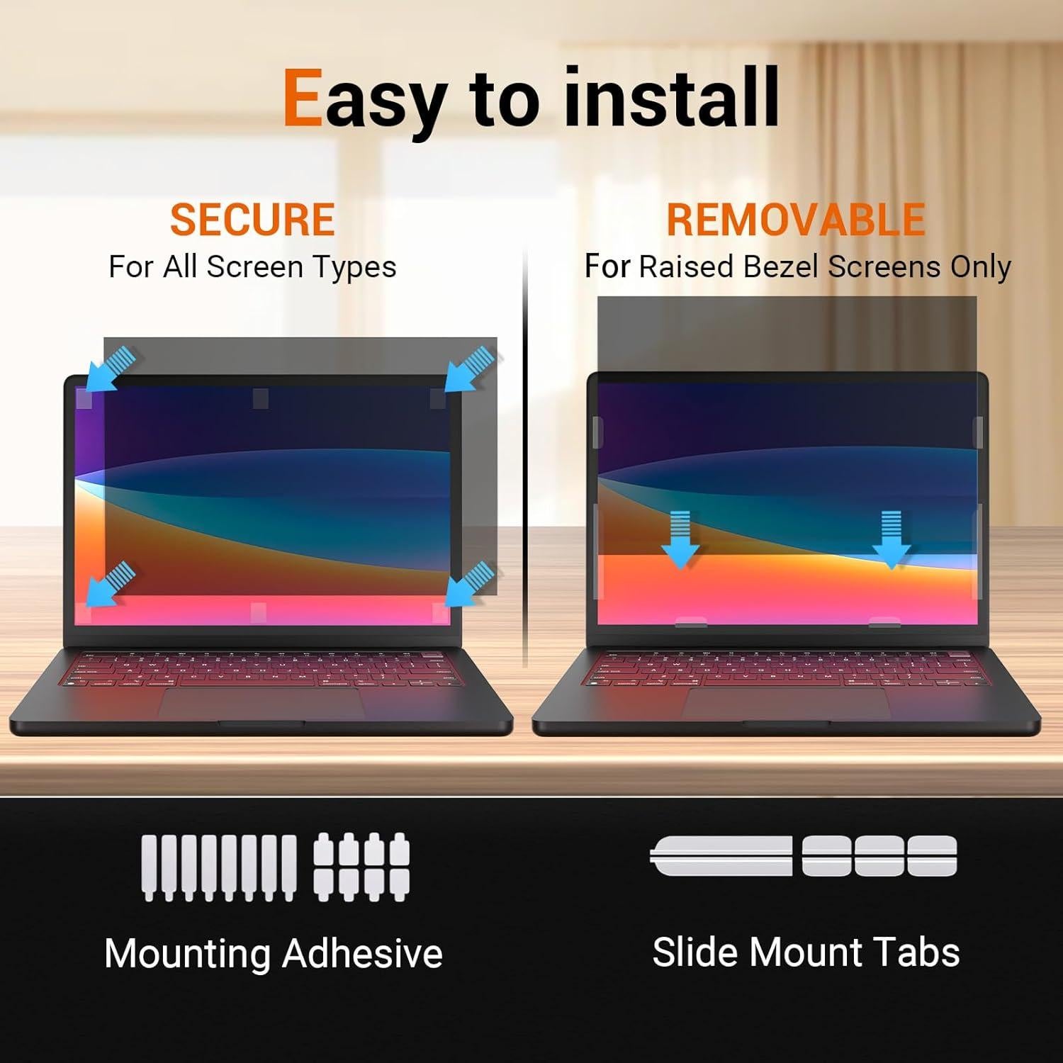 Pantalla de Privacidad 14" Gopu Anti-reflejo Luz Azul
