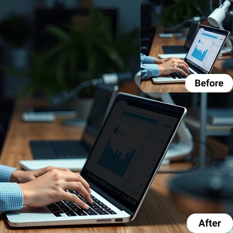 Pantalla de Privacidad 14" Gopu Anti-reflejo Luz Azul