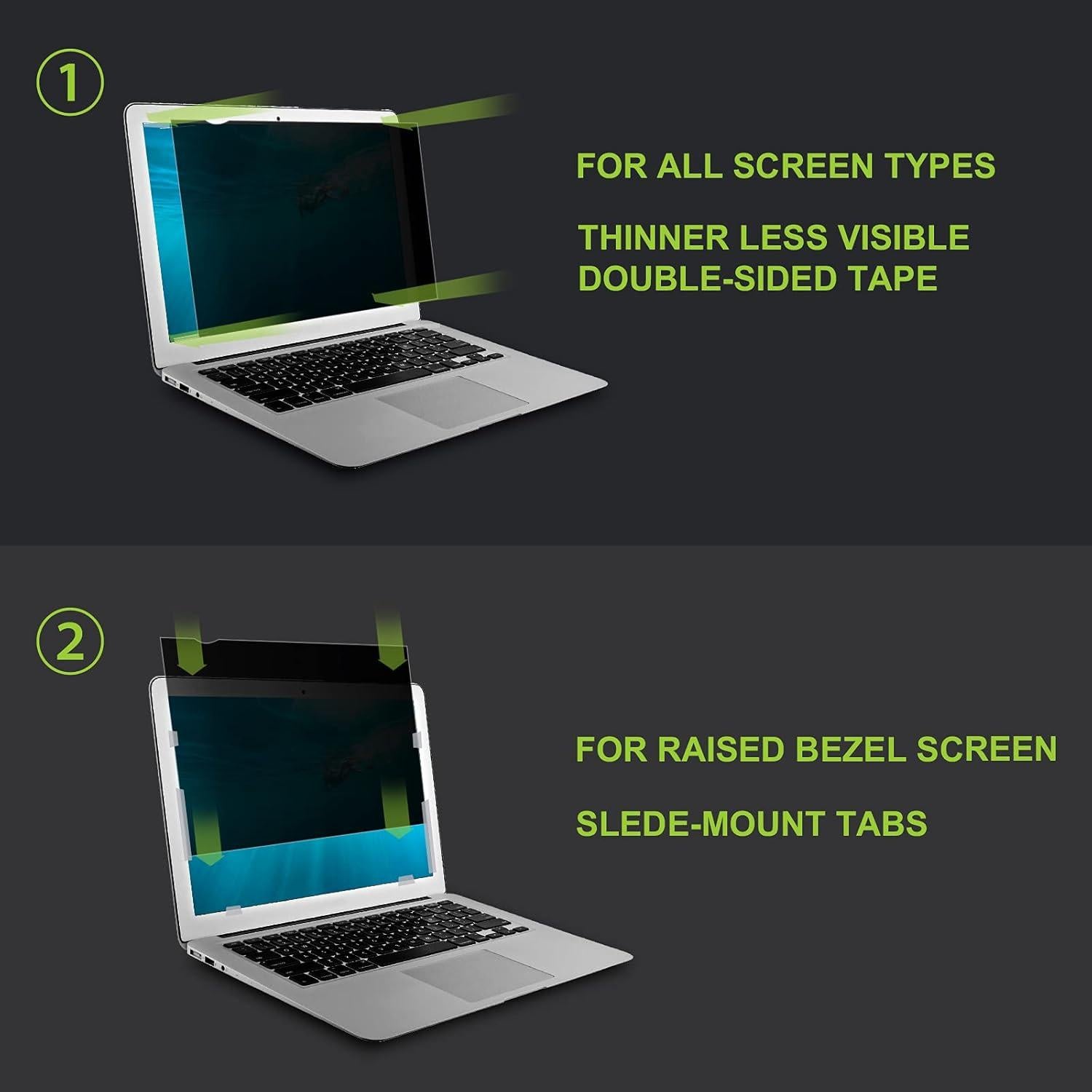Pantalla de Privacidad 10.1" Vxaop Antirreflejo y Luz Azul
