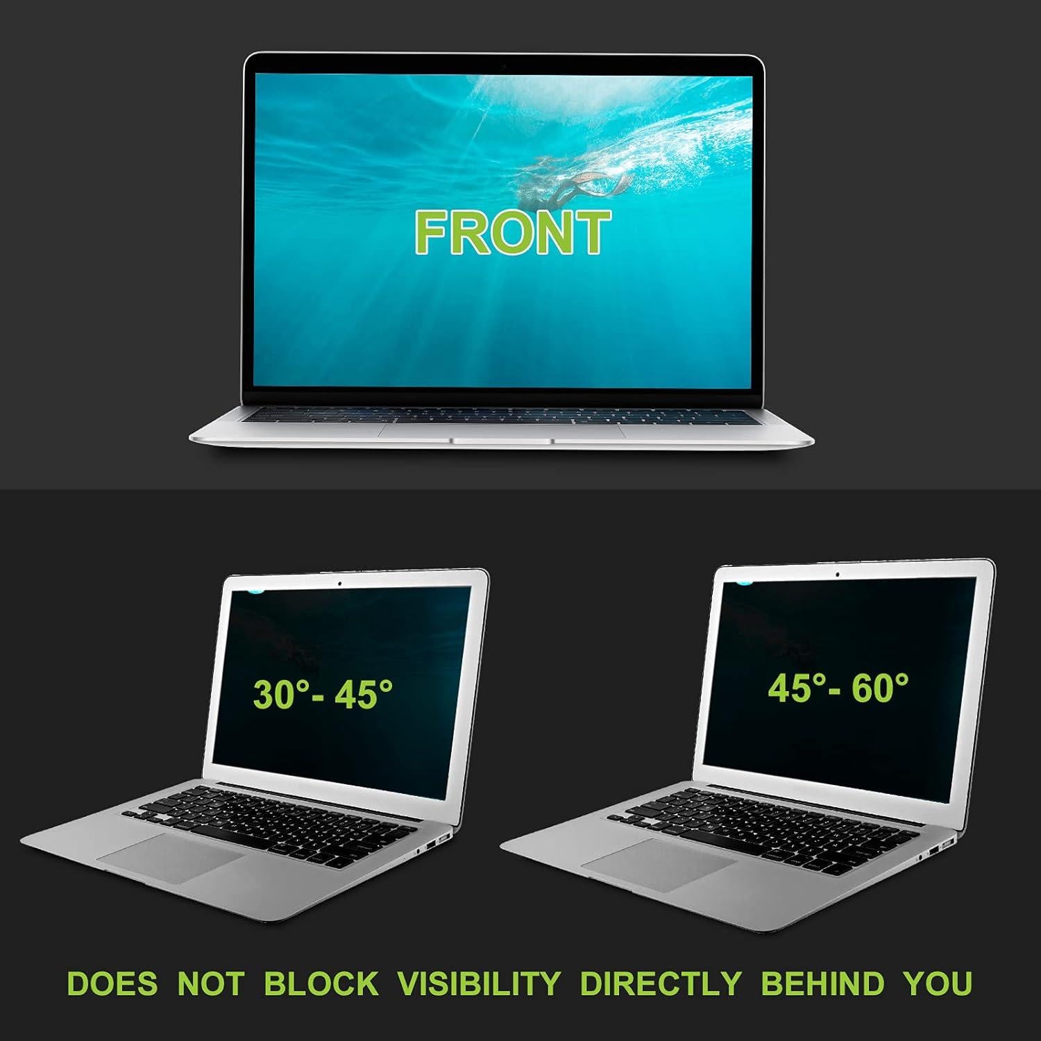 Pantalla de Privacidad 10.1" Vxaop Antirreflejo y Luz Azul