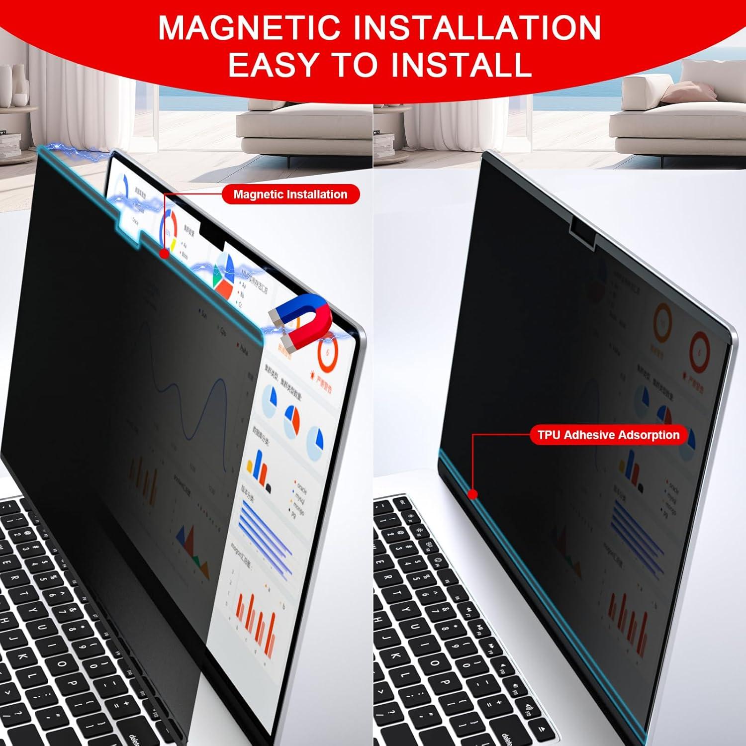 Pantalla de Privacidad Magnética ZOEGAA para MacBook Pro 14"